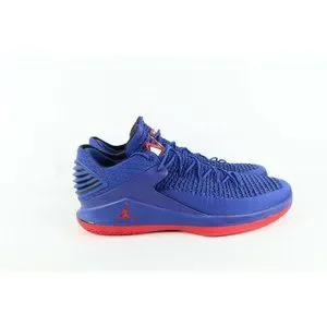 Nike Air Jordan XXXII Low Andre Drummond ADO Sample PE Game Worn Shoes Blue 18 Nike Air Jordan XXXII Low Andre Drummond ADO Sample PE Game  main image 4
